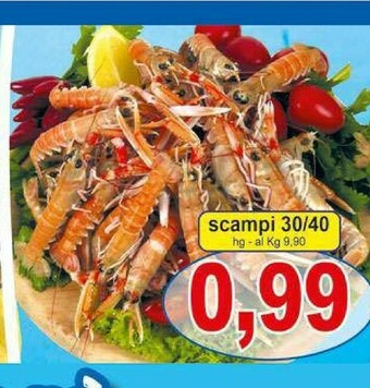 Gros Scampi offerta