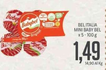 Supermercati Piccolo Bel Italia Mini Baby Bel x 5 - 100 g offerta