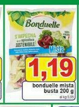 Gros Bonduelle Insalata offerta