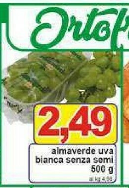 Gros Almaverde Uva offerta