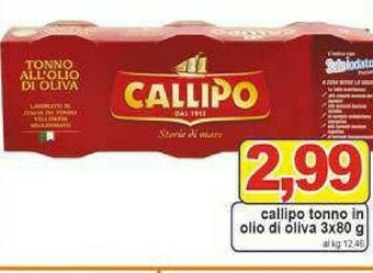 Gros Callipo Tonno offerta