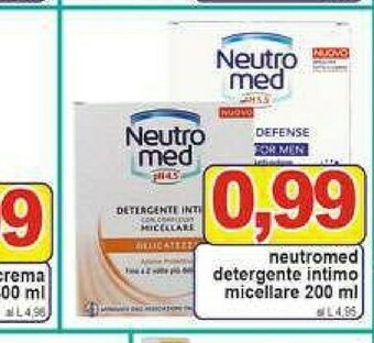 Gros Neutro Med Detergente intimo offerta