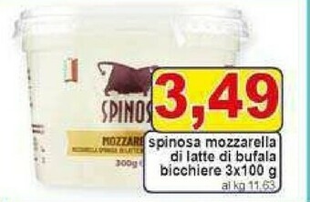 Gros Spinosa Mozzarella di bufala offerta