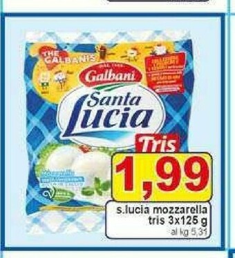 Gros Galbani Mozzarella offerta
