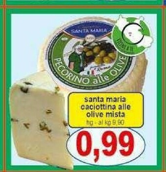 Gros Santa maria Caciotta offerta