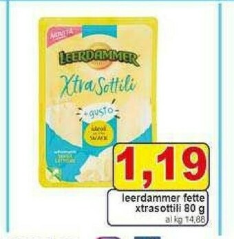 Gros Leerdammer Formaggio offerta