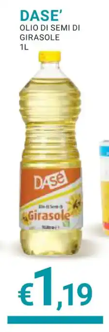 Eté DASE' OLIO DI SEMI DI GIRASOLE 1L offerta