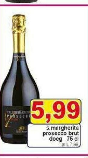 Gros Brut Prosecco offerta