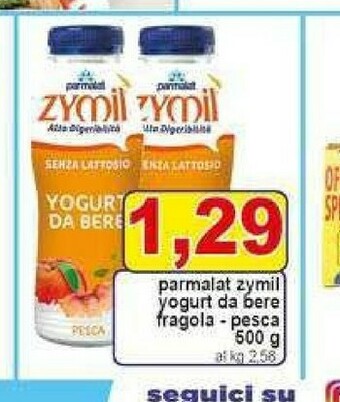 Gros Parmalat Yogurt da bere offerta