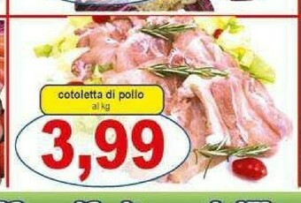 Gros Cotoletta Di Pollo offerta
