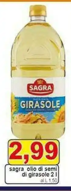 Gros Sagra Olio di semi offerta