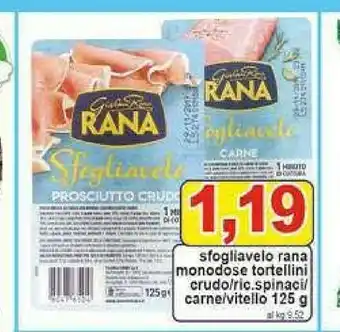 Pewex Rana Pasta ripiena offerta