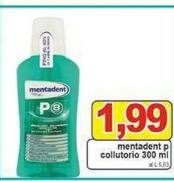 Pewex Mentadent Dentifricio offerta