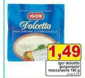 Pewex Gorgonzola offerta