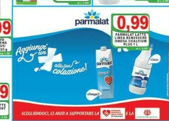 Gros Parmalat Latte parzialmente scremato offerta