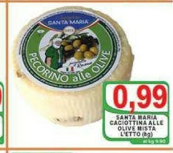 Gros Santa maria Caciotta offerta