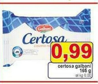 Pewex Galbani Certosa offerta