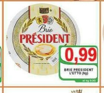 Gros Prèsident Brie offerta