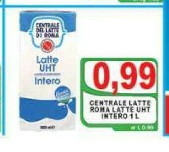 Gros Centrale del latte di roma Latte parzialmente scremato offerta
