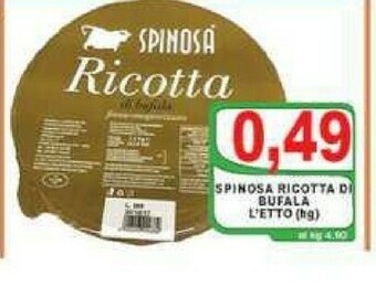 Gros Spinosa Mozzarella di bufala offerta