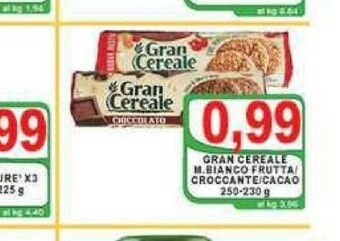 Gros Gran cereale Biscotti Mulino bianco offerta
