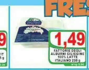 Top Supermercati Fattorie degli alburni Provola offerta