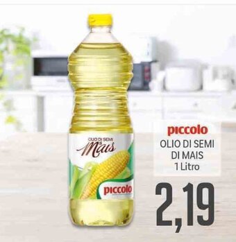 Supermercati Piccolo Piccolo Olio Di Semi Di Mais 1 Litro offerta