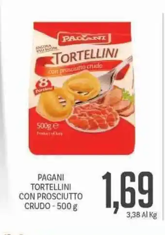 Supermercati Piccolo Pagani Tortellini Con Prosciutto Crudo - 500 g offerta