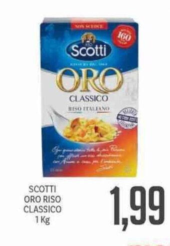 Supermercati Piccolo Scotti Oro Riso Classico 1 kg offerta