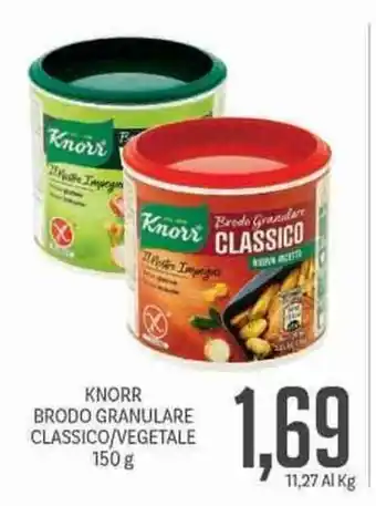 Supermercati Piccolo Knorr Brodo Granulare Classico/Vegetale 150 g offerta