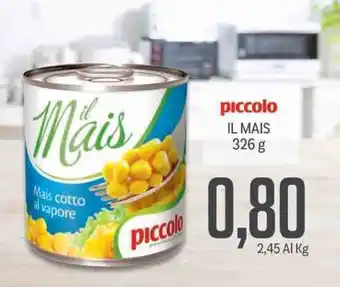 Supermercati Piccolo Piccolo Il Mais 326 g offerta