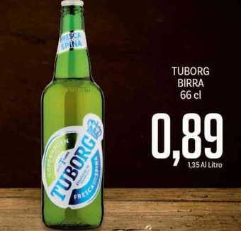 Supermercati Piccolo Tuborg Birra 66 cl offerta
