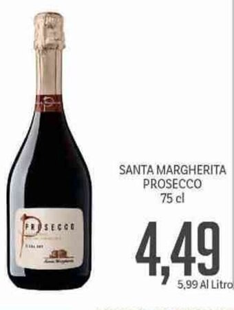 Supermercati Piccolo Santa Margherita Prosecco 75 cl offerta