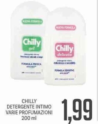 Chilly Detergente Intimo Varie Profumazioni 200 ml