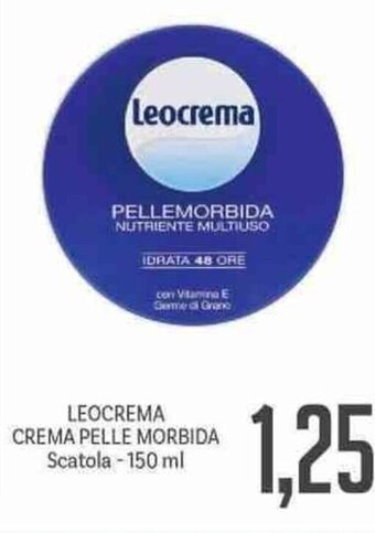 Supermercati Piccolo Leocrema Crema Pelle Morbida Scatola 150 ml offerta