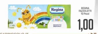 Supermercati Piccolo Regina Fazzoletti 10 Pezzi offerta