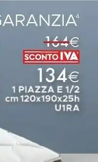 Mondo Convenienza Letto 1 Piazza E 1/2 offerta