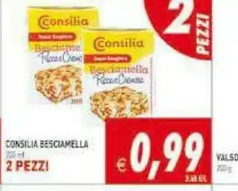 Supermercati Agorà Consilia Besciamella offerta