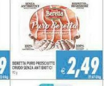Supermercati Agorà Beretta Prosciutto crudo offerta