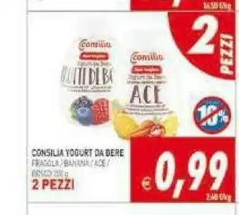 Supermercati Agorà Consilia Yogurt da bere offerta
