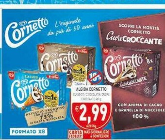 Supermercati Agorà Algida Cornetto offerta