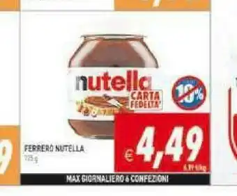 Supermercati Agorà Ferrero Crema al cioccolato offerta