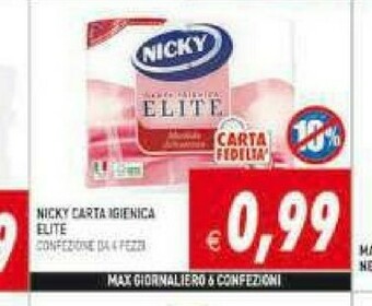 Supermercati Agorà Rotoli di carta offerta