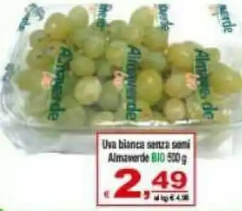 CTS Supermercati Almaverde Uva offerta