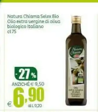 Elite Selex Olio Extra Vergine Di Oliva Biologico 750 G(ml) offerta