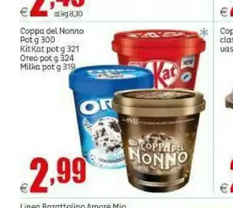 Elite Coppa Del Nonno/ Pot/ Kit Kat/ Oreo/ Milka offerta