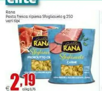 Elite Rana Sfogliavelo Carne 250 G(ml) offerta