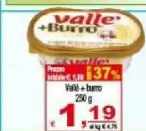 CTS Supermercati Vallè Burro offerta