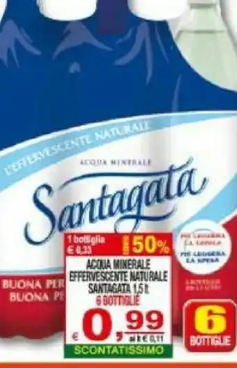 CTS Supermercati Santagata Acqua offerta