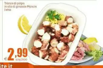 Elite Mancin Trance Di Polpo In Olio Di Girasole offerta
